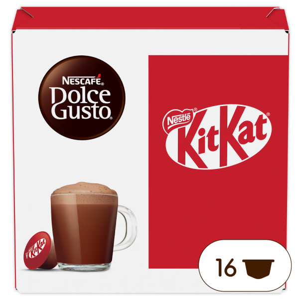 Front view of KitKat ® Hot Cocoa box